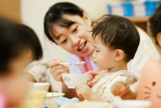 給食準備・給食