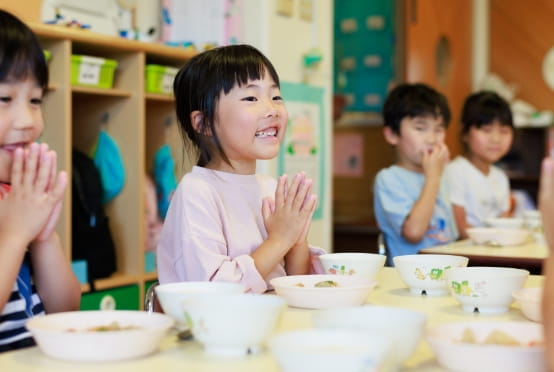 給食準備・給食